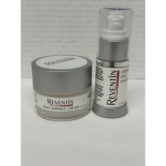 Reventin Crow's Feet Eye Cream  & Deep Wrinkle Cream Anti-Aging Gift Set NEW - Picture 1 of 10